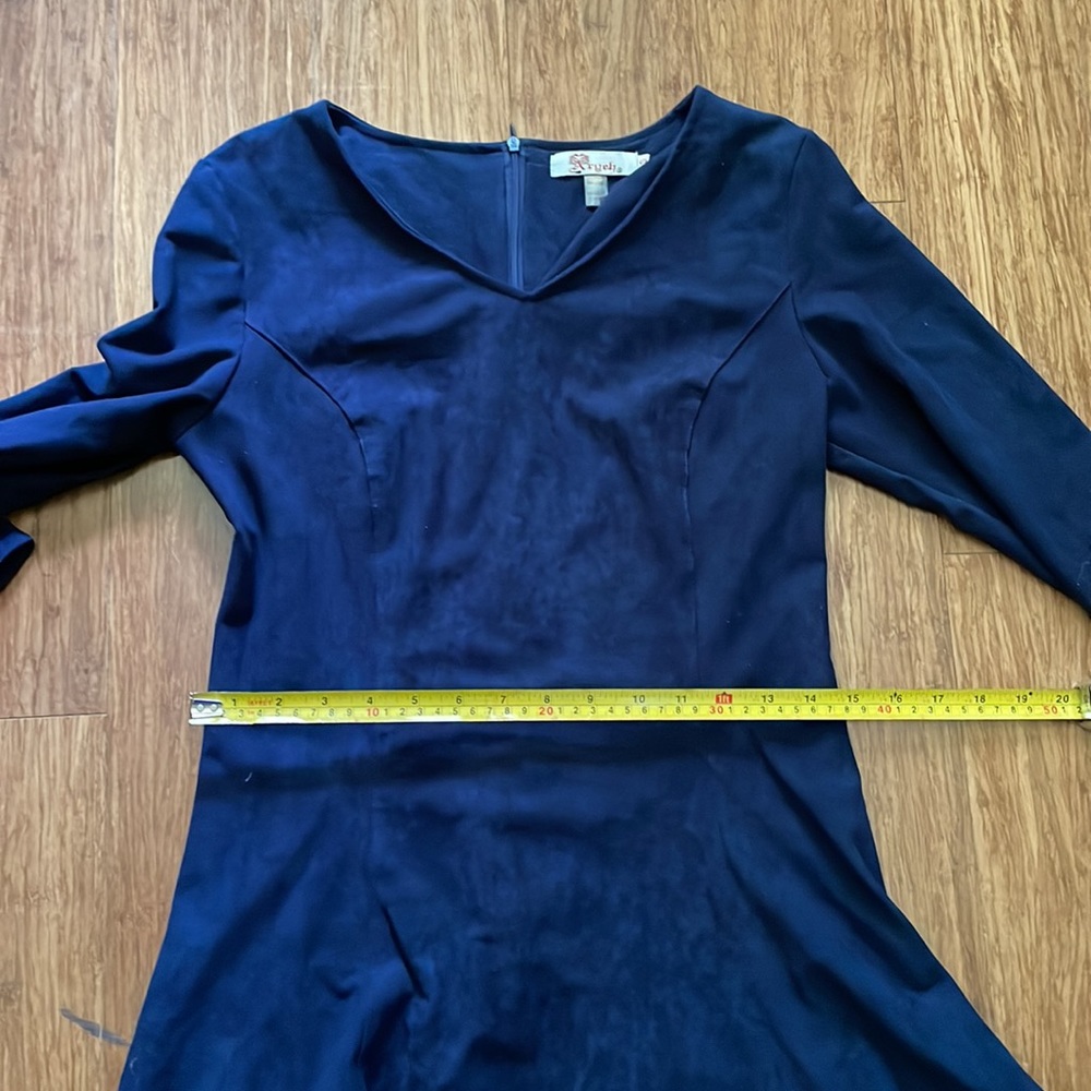 Aryeh Faux Suede Dress - Picture 3 of 5